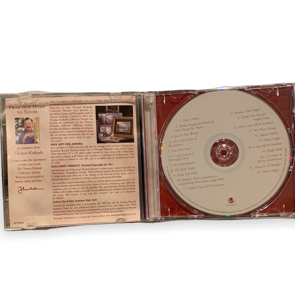 Silent Night CD Thomas Kinkade Collectors Society - Picture 3 of 3
